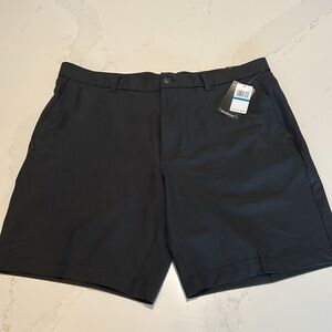 Callaway Men's Black Flat Front Opti Dry Shorts 8'' inseam Sz 36